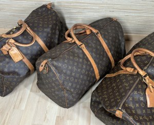 Louis vuitton Lot de 3 sacs de voyage keepall