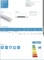 Tube Led T8 - HO G13 30w 4000k 1500mm prolialed + starter