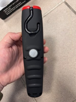 Lampe, torche de travail LED ''duo'' 30+7 LED, avec aimant et crochet