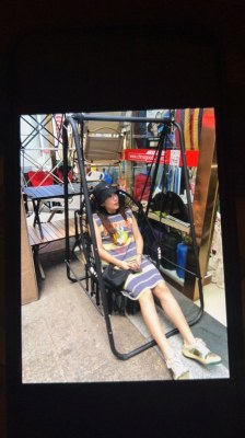 Chaise, fauteuil suspendu structure métal, fauteuil à suspendre, intérieur, extérieur