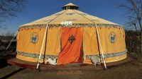 Yourte Mongole traditionnelle - Tente Asiatique 