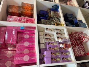 Lot de parfums, hommes, femmes, et enfants