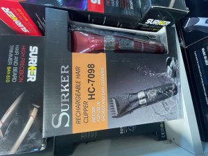 Tondeuse cheveux et barbe électrique rechargeable - Surker