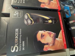 Rasoir électrique rechargeable - Rasoir à têtes rotatives - Surker