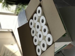 Destockage bobines essuyage