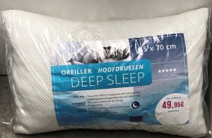 OREILLER MATELASSE A MEMOIRE DE FORME VISCO 60/60 ET 50/70