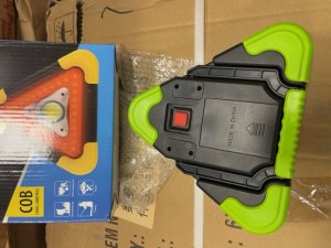 Triangle signalisation portatif 30w - Avertissement secours, feux détresse, urgence