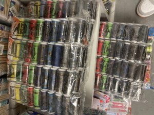 Bobines de fil à couture, rouleaux fil à coudre, multicouleur