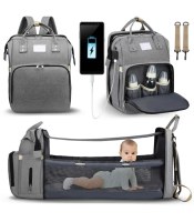 Sac à langer imperméable avec lit