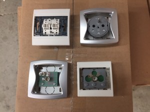 Lot de prise tv interrupteur et prise