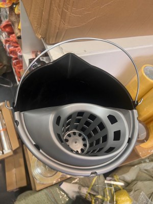 Seau de ménage - balai essorage - 13 litres