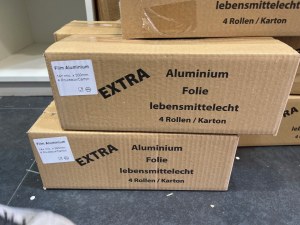 Papier aluminium en rouleau - Professionnel - 45M x300MM 14MIC