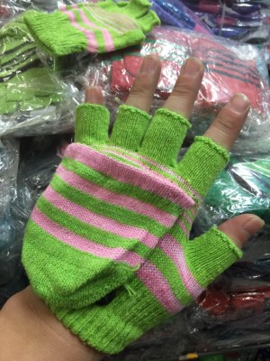 Gants Femme, Homme, Enfants - Gants, mitaines en laine, tricot
