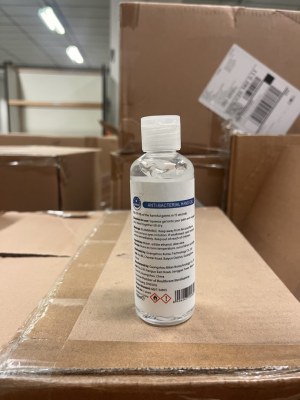Lot de 5000 flacons 100ml de Solution antibactérienne et virucide pour les mains