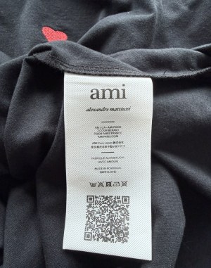 T-shirts AMI Paris – Ami de Cœur – Déstockage – Tailles S à XXL