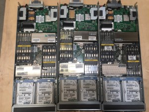 3 SERVEURS LAME PROLIANT BL460C SERIES G7 BLADE 3X192GO (12X16Go)