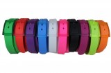Ceinture 100% silicone, très résistant, lot de 10 couleurs