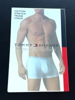 Boxers Tommy Hilfiger Homme – Blanc / Gris – Tailles S à XL – Déstockage