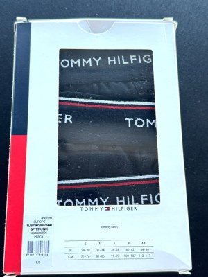 Boxers Tommy Hilfiger Homme – Blanc / Gris – Tailles S à XL – Déstockage