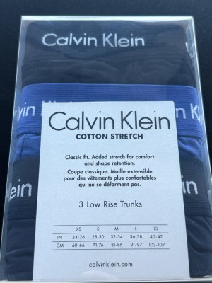 Lot Boxers Homme Calvin Klein Tailles S à XL – Déstockage
