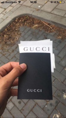 Casquette Gucci authentique en lot