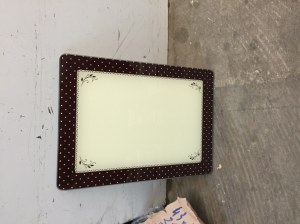 Planche à découper en verre