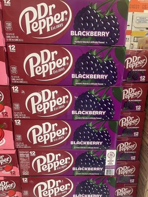 Boisson USA Dr pepper blackberry