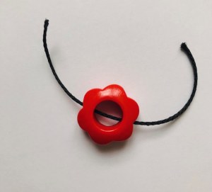 Perle fleur pour travaux manuels (lot de 100)