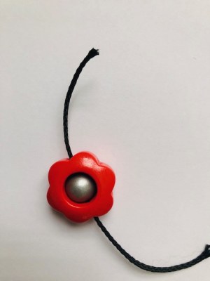 Perle fleur pour travaux manuels (lot de 100)