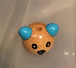 Perle ours 3 D (le lot de 1000)