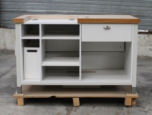 Comptoir boutique avec façade personnalisable