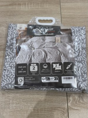 Parure de lit 220X240 Coton