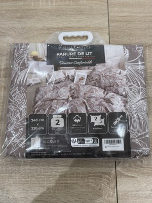 Parure de lit 220X240 Coton