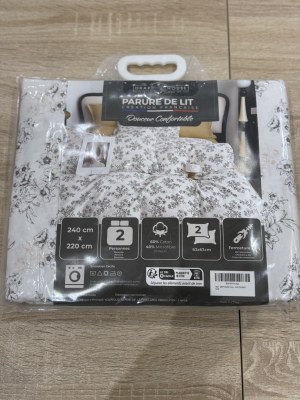 Parure de lit 220X240 Coton