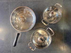 Set Poele, Casserole, Faitout, Induction 18, 20, 26cm