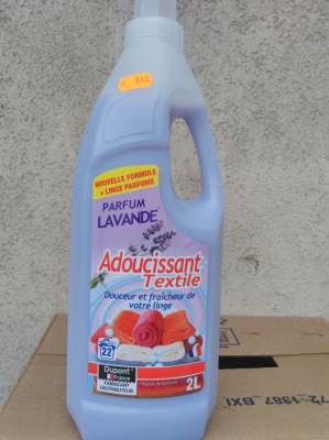 ADOUCISSANT TEXTILE - EN 2 L - LAVANDE - à PARIS -