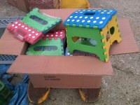 Tabouret pliant pour enfant