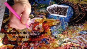 Kits pour la réalisation de tableaux en strass