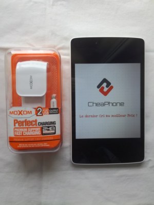 Chargeur Rapide 2,4 A Ampère pour Apple et Android