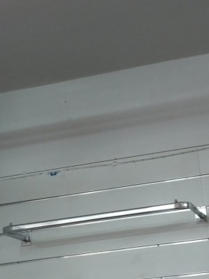 Tige etagere plaque murale