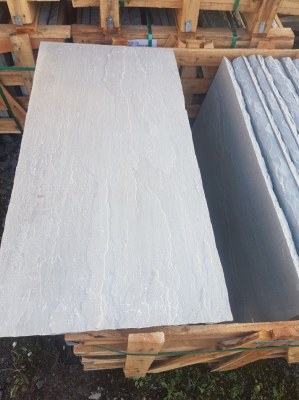 DESTOCKAGE MASSIF - Dalles de grès gris