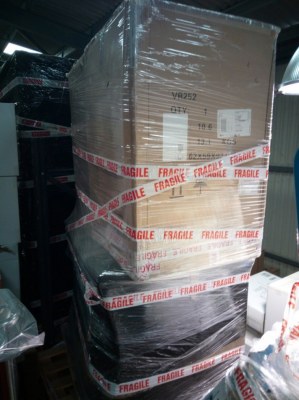 Palettes de Marchandises Retour Clients