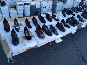 Lot chassure tosca blu