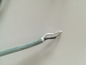 330 Cordons textiles électriques luminaire avec interrupteur et fiche + 330 douilles E12