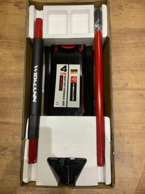 Cric hydraulique rouleur 4 tonnes