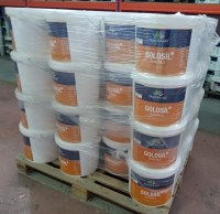 Lot de pot de peinture blanc 15L base acryliques