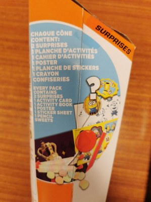 Lot de cones surprise disney minion