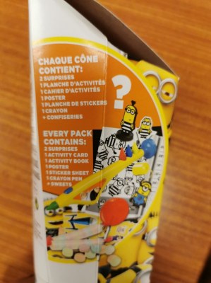 Lot de cones surprise disney minion