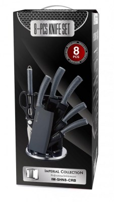 Set de couteau sur support 8 pièces Revêtement Céramique sur présentoir