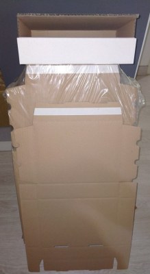 Emballage carton postal